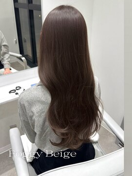 パルス ヨコハマ(PULSE yokohama) フォギーベージュ／透明感カラー/ワンカラー/レイヤーカット