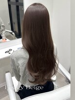 パルス ヨコハマ(PULSE yokohama) フォギーベージュ/透明感カラー/ワンカラー/レイヤーカット