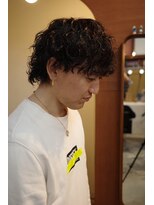 エディ(Edy)&nbsp;メンズ波巻きスパイラルパーママッシュ刈り上げケアパーマ岡山