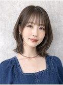 ミディアムレイヤー/ボブレイヤー/10代20代30代/表参道