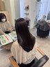 【NAO限定】髪質改善ストレート+カット+トリートメント