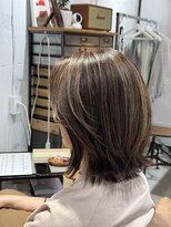 東京美粧&nbsp;金町美容室　ミディアムスタイル