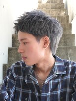 ガズル ハラジュク(GUZZLE HARAJUKU) 学生オススメ!ハイトーンカラースパイキーショート マレット
