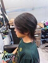 ラグズ 茅ヶ崎(LAGUZ)&nbsp;シルバーグレージュ × センターパートウルフ