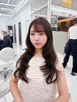 コア プラス 立川(COA PLUS) 透明感カラー髪質改善ダブルカラー韓国レイヤーカット前髪顔周り