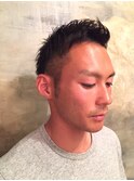 アレンジが楽なモヒカンレイヤースタイル