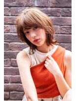 エイミー(Aimee)&nbsp;Aimee 外ハネボブ×アッシュブラウン