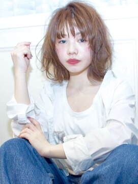 ロンドアベニール 北千住(Lond avenir) namie おしゃれ度アップシースルーボブ