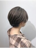 （稲毛）極細ハイライトで作る立体感ショート