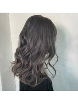 ヘアー リードレス(hair Re:dress)&nbsp;20代30代40代◎大人可愛い小顔無造作カールスモーキーアッシュ