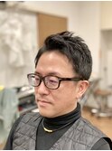 サイド2ブロック アップバンク 右分け左流し