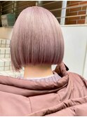 シアーピンク×ボブ