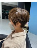 ハンサムシュート×くすみカラー