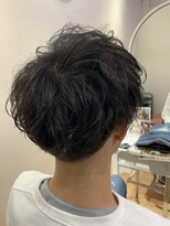 ノア 北山(NOA)&nbsp;ツーブロックマッシュの波巻き束感ショートMEN’S HAIR11