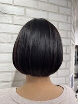 アッシュ 稲田堤店(Ash)&nbsp;シンプルボブ×縮毛矯正