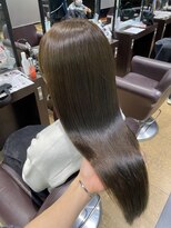 ゼスト フィーノ(ZEST fino)&nbsp;【ZEST立川 橋本姫奈】髪質改善×赤み消しオリーブベージュ