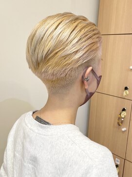 モリオ フロム ロンドン 大宮2号店(morio from London) 【morio大宮2号店/米村】刈り上げハンサムショート