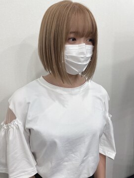 トリップ 大名(Trip) ぱつっとボブ♪韓国/顔周り/髪質改善/学割U24/前髪カット