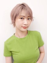ヨファ ヘアー(YOFA hair)&nbsp;大人ガーリーハイトーンモードショート0504