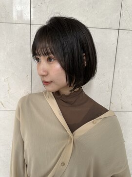 ロンド ストラーダ 心斎橋(Lond strada) シルキーベージュ×グレージュカラー【髪質改善/縮毛矯正】