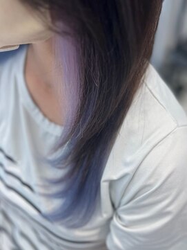 アース 浜松志都呂店(HAIR&MAKE EARTH) インナーカラー/アッシュパープル