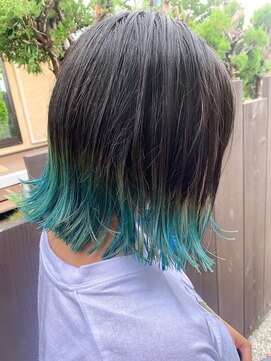 オリオリ(OliOli) ターコイズカラー×グラデーション