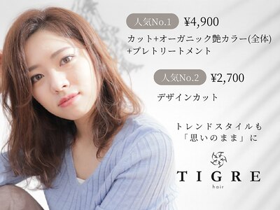 ティグルフォーヘア(TIGRE for hair)