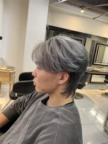 アイズ 海老名(AIZU)&nbsp;センターパートウルフ　カルマパーマ　ニュアンスパーマ