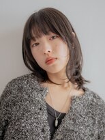 ベンジー 青森店(benji)&nbsp;ミディアムウルフでおしゃれ女子