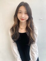 〈藤間〉自由が丘エクステ/ポイントエクステ/インナーカラー