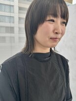 ワク(WAKU)&nbsp;ichida styleNO.59オリーブベージュデザインカラーウェットヘア