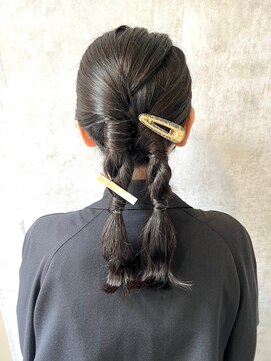 スタイル 横浜(STYLE) ヘアセット/横浜/編み下ろし