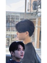 スキルアイマ(SKILL ima)&nbsp;曲がる縮毛矯正センターパート