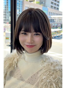 ランズ(LANDS) ショートボブ【韓国ヘア 大阪 梅田】