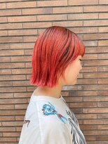 ヴァージ(Verge)&nbsp;レイヤーカット/ウェーブパーマ/前髪/こなれミディ[代官山駅]