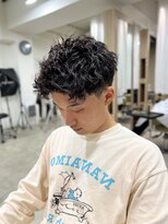 リベルテ グリット(Liberte Grit)&nbsp;無造作スパイキーショート10代20代ピンパーマツイストスパイラル