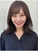【F】ニュアンス大人かわいい小顔ヘア20代30代40代50代◎