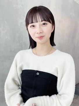 アルバム 渋谷パルコ(ALBUM) くびれミディ美髪前髪カットボブ_F80024