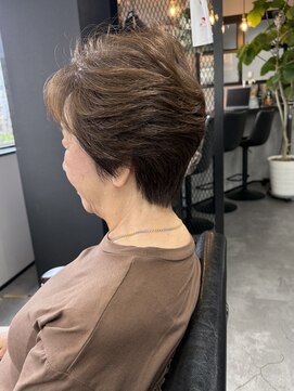 ヘアーラボ 樟葉(Hair Labo) 70代ショート