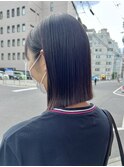 20代30代大人可愛いエアリーボブラベンダーベージュ透明感