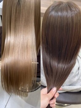 ニコ(NICO by KENJE)の写真/髪の悩みは人それぞれだから―。本当に自分に最適なヘアケアが叶うAujuaで心がときめく、うるつやヘアに♪