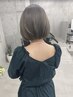 【明るさ透明感を実現】カット＋ブリーチ無ダブルカラー￥18700→15000