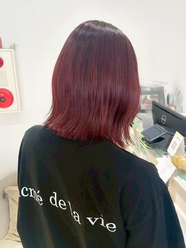 バブ バイネオリーブ(Bab by neolive) デザインカラー/ピンク/暗めカラー/フェイスフレーミング