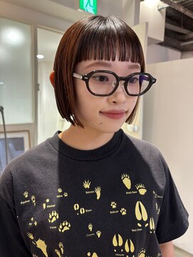 ナヌーク シブヤ(nanuk shibuya) ボブ/ミニボブ/タイトボブ/黒髪ボブ/ストレートボブ/オン眉