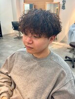 シーフ 千葉(Cyf)&nbsp;シャドウパーマ/メンズ韓国ヘア/ラウンドマッシュ/千葉駅/関祐翔