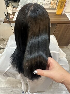 髪質改善×ロングウルフ