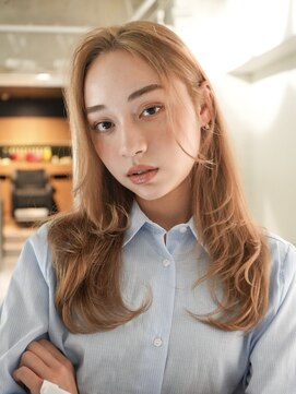 ラヴィズム(LUVISM) 顔周りレイヤー/ダブルカラー/髪質改善/ケアブリーチ万代新潟駅