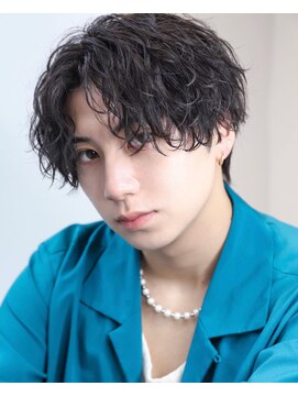 アストラ(ASTRA) MEN’S HAIR/波巻きツイストスパイラル/リバースセンターパート