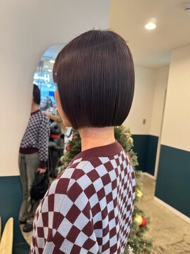 ヘアーブレイス(hair brace) 千葉駅/着物ヘア/大人ガーリー/ダークアッシュ/似合わせカット