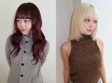hair salon HONU レイヤーカット/ダブルカラー【ヘアーサロンホヌ】